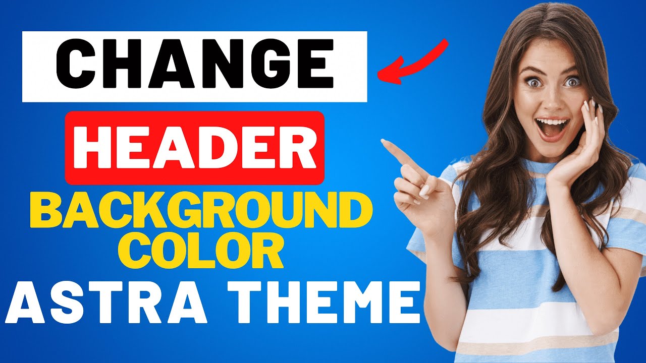 How To Change Header Background Color In WordPress Astra Theme 2026 🔥 - (FAST & Easy!)
