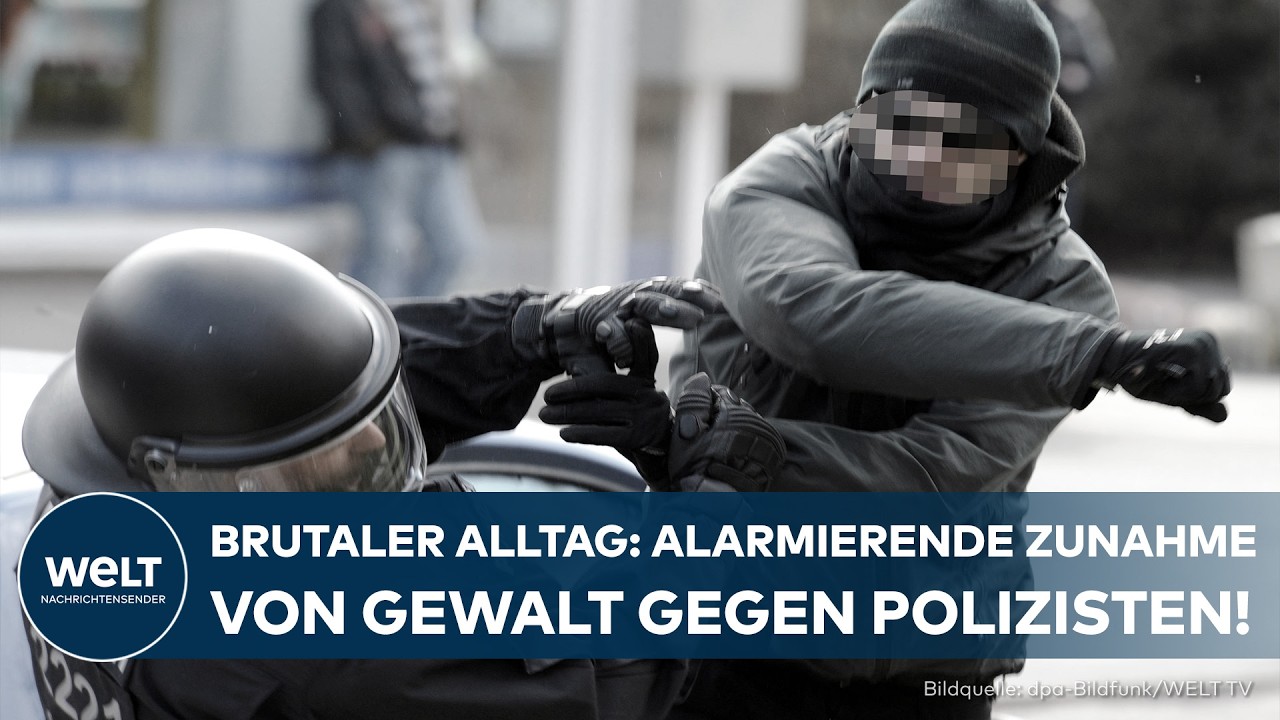 DEUTSCHLAND: Alarmierende Zunahme von Gewalt gegen Polizei – der Respekt schwindet!