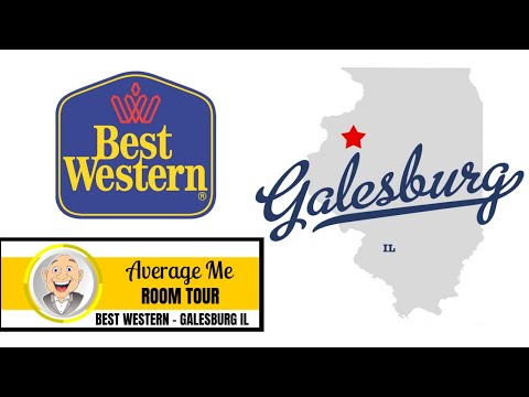 Galesburg IL Best Western ROOM TOUR