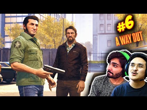 A WAY OUT Hindi Gameplay Walkthrough Part 6(PS4) "ROBBERY" Co-Op Quasar - HemanT_T