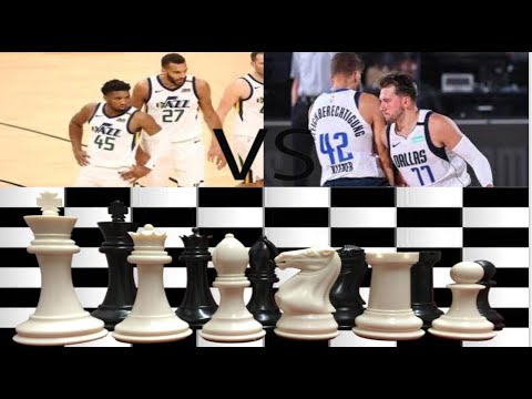 Analyzing the Mavericks Jazz Pick and Roll Chess Match