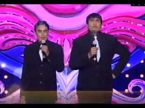 Irfan Malik & Ali Hasan Best Comedy at Rajiv Gandhi Award Mumbai