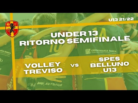 U13: VOLLEY TREVISO - SPES BELLUNO U13