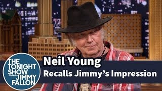 Neil Young Recalls Jimmy's "Whip My Hair" Impression
