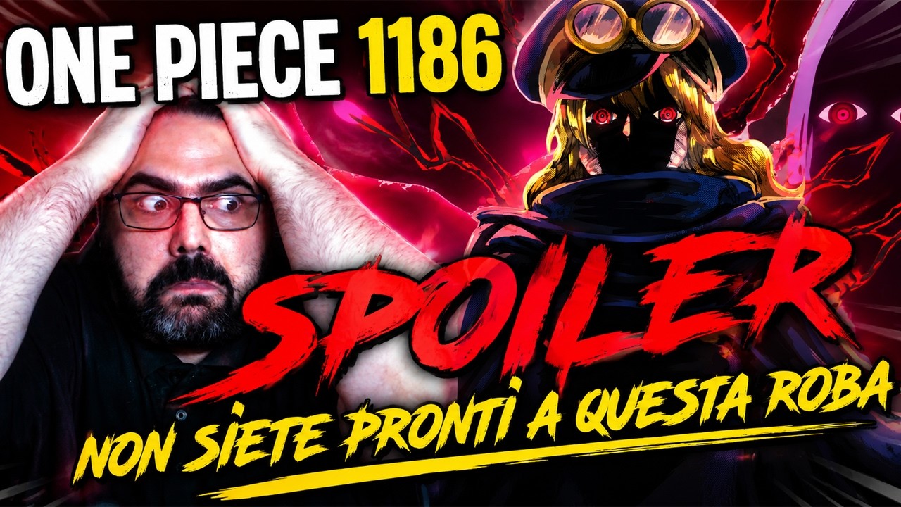 ONE PIECE 1186 SPOILER! sommobuta li legge e impazzisce