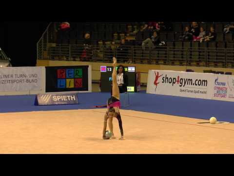 Berlin Masters 2013 Victoria Filanovsky, Ball, Israel