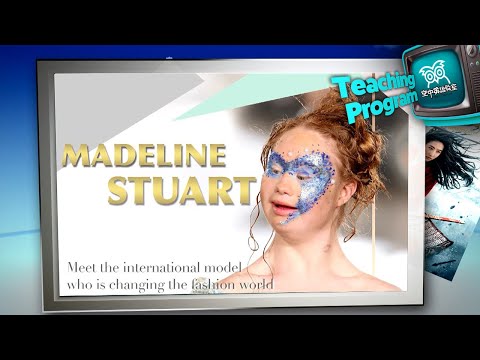 【空中英語教室】マデリン・スチュアート インターナショナルモデル Madeline Stuart / 202003 (【空中英語教室】瑪德琳‧斯圖亞特 國際模特兒 Madeline Stuart/202003)