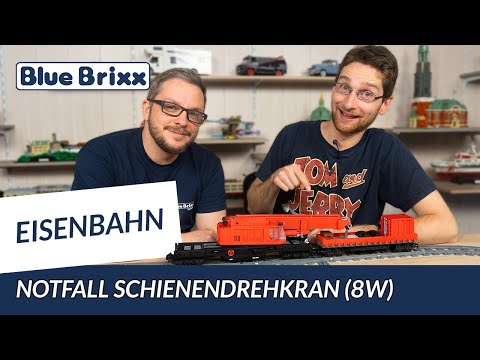 Emergency rail slewing crane (8w)