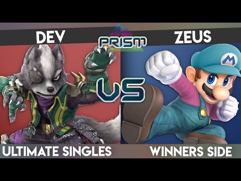 PRISM 167 - Dev (Wolf) vs. Zeus (Mario) - Winners Side - Smash Ultimate Singles