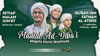 Download lagu 🔴 LIVE | Maulid Ad-Diba'i | Masjid Nurul Musthofa Center Cilodong Depok Jabar | Kamis , 17 Juli 2025 mp3