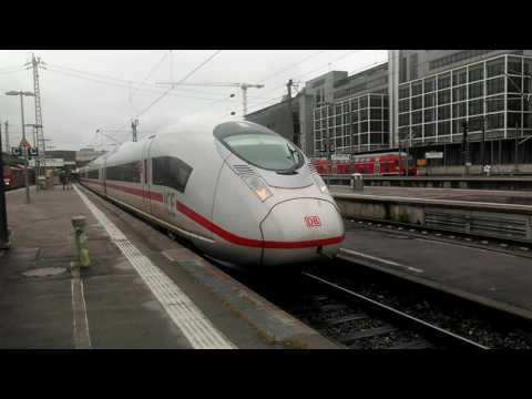 DB ICE5792 nach Paris-Est in Stuttgart