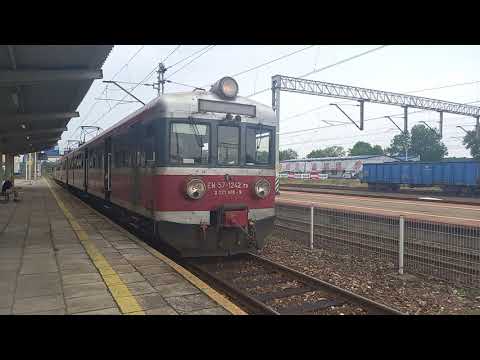 Ostatnia wizyta EN57-1242 w Sędziszowie