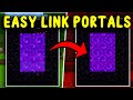 How To EASILY Link Nether Portals In Minecraft 1 21