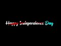 Vande Mataram Fighter 15 August 78Th Independence Day Black Screen Lyrical Whatsapp Status