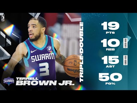Terrell Brown Jr.'s Second Straight TRIPLE-DOUBLE: 19 PTS, 10 REB, 15 AST