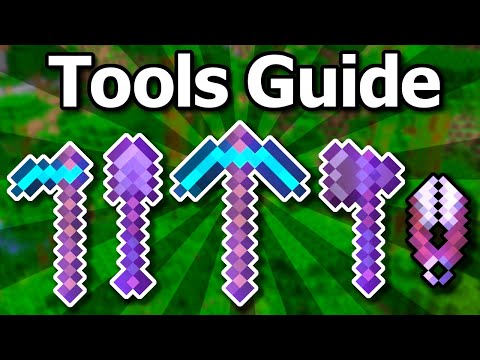 The Ultimate Minecraft 1.20 Tools Guide | Pickaxe, Axe, Shovel, Hoe, Shears, Flint & Steel