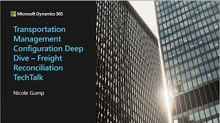 Transportation Management Configuration Deep Dive Rating & Routing - TechTalk