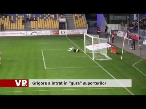 Grigore a intrat în “gura” suporterilor