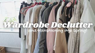 Transitioning to a Spring wardrobe & wardrobe declutter!