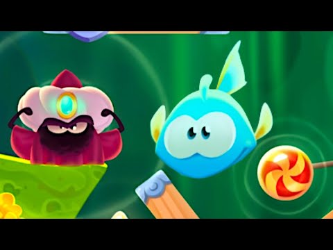 Cut the Rope Magic GOLD - Mystery Cave Transform Into Fish - YouTube