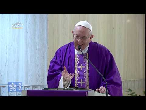 Messe du pape François à Sainte-Marthe du 13 mars 2020