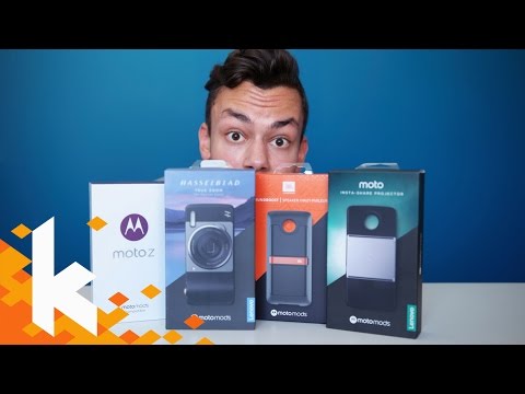 Riesen Unboxing: Moto Z & Moto Mods!