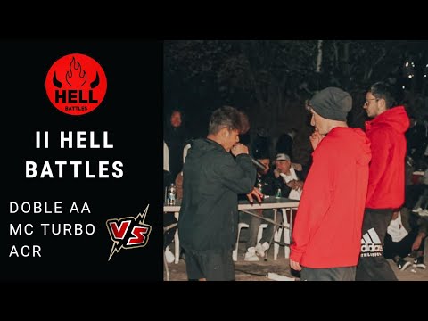 MC TURBO VS DOBLEAA VS ACR | TRIPLE AMENAZA OCTAVOS DE FINAL II HELL BATTLES