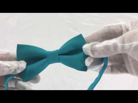 Bow Tie House Men’s Pre-Tied Bow Tie in Classic Gabardine in many solid colors