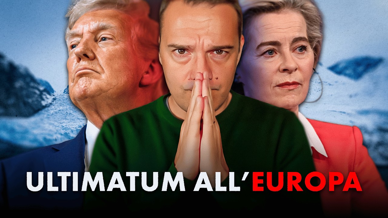 Trump MINACCIA l'Europa con nuovi DAZI: Voglio la Groenlandia o PAGHERETE