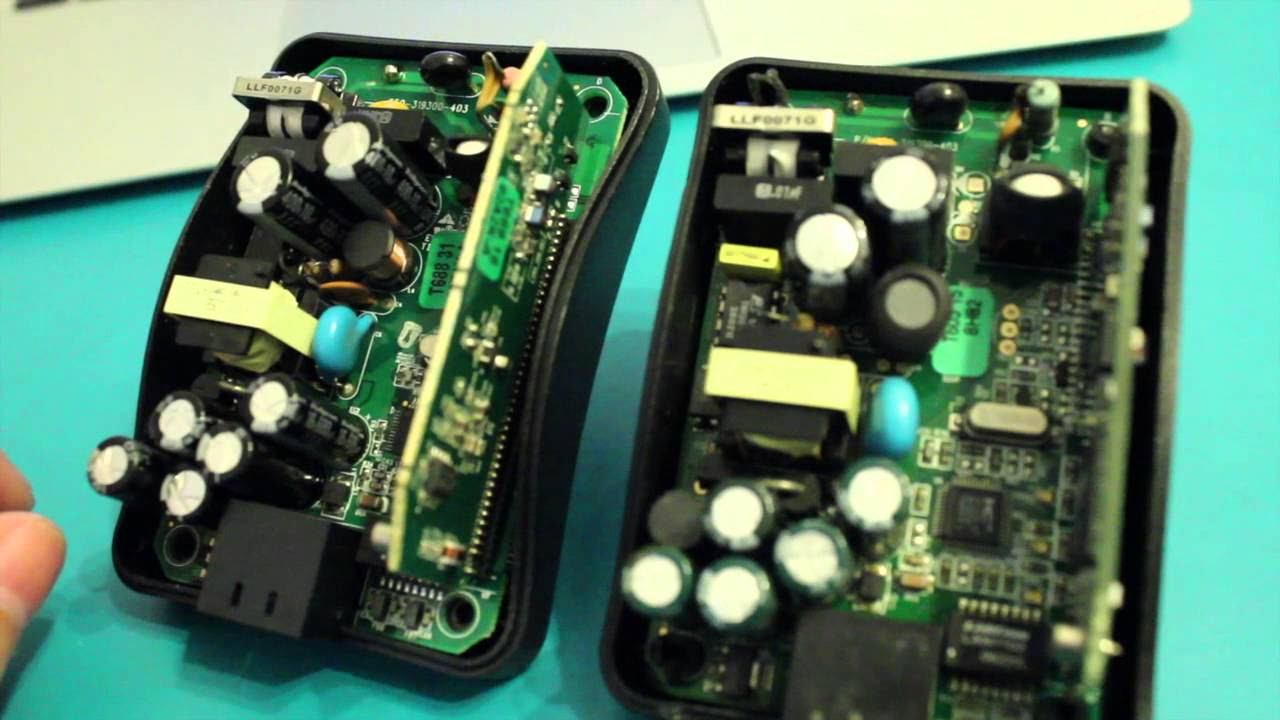 Blown Capacitors in a NetComm NP285 Turbo HomePlug
