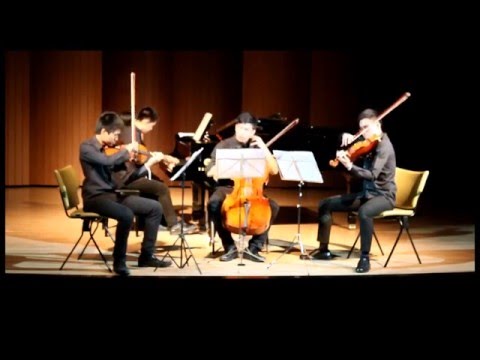 Quartet for Piano,Violin,Viola and Cello in C Major WoO 36/3 : Beethoven