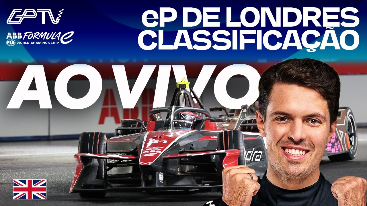 🔴AO VIVO: FÓRMULA E 2026 | QUALY eP DE LONDRES COM IMAGENS E DRUGOVICH | 17ª ETAPA