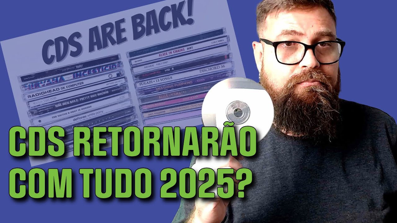 2025 será o ANO do COMPACT DISC (CD)?