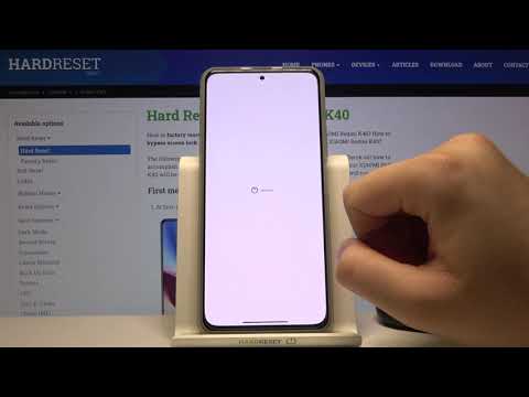 How to Set Up Lock Screen Wallpaper in XIAOMI Redmi K40 -  Customize Screen Lock