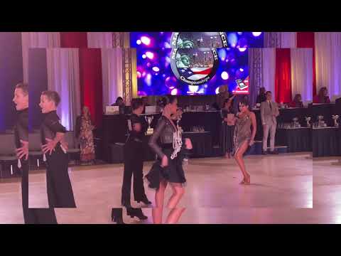 Leo Kolmykov and Katya Storchevaya, J1 semifinal and final, Manhattan Dance Championship, 2021