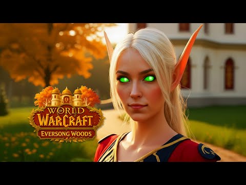 WoW | Eversong Woods | 4K AI Cinematic | World Of Warcraft