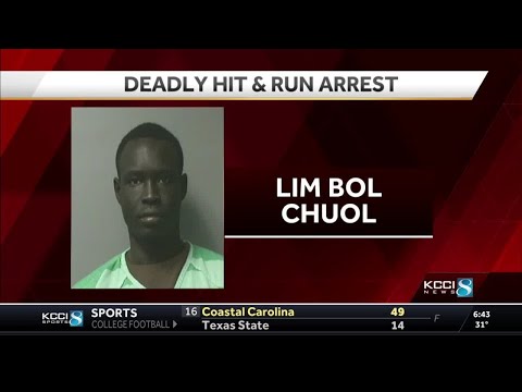 Des Moines police confirm arrest in fatal Thanksgiving hit-and-run