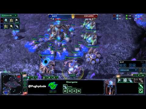 HoTS ROOT Puck / Leiya v Huk PvP Starcraft 2 Pughy