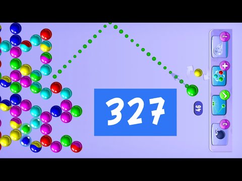 BUBBLE SHOOTER ALL LEVEL GAMEPLAY|LEVEL 327