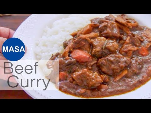 Rich Japanese Beef and Mushroom Curry Rice