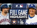 Houston Astros Vs Los Angeles Dodgers FULL GAME HIGHLIGHTS July 4 2025 MLB Season