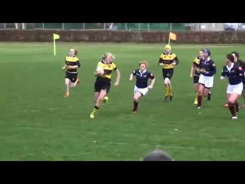 Rugby 2017 RCD Dames   RFC Haarlem 23 04 2017 highlights