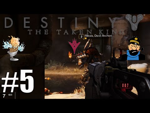 Destiny The Taken King Gameplay Co-Op #5 - The Devil & We