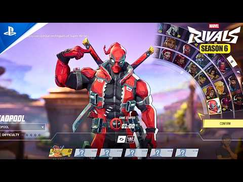 First Look At Deadpool Gameplay + Marvel Rivals Season 6 Breakdown