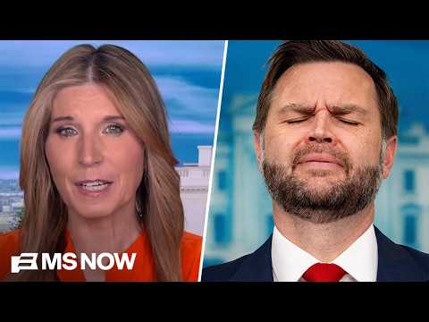 'So begins the blame game!': Nicolle on stumbling JD Vance placed in the HOT SEAT by Trump