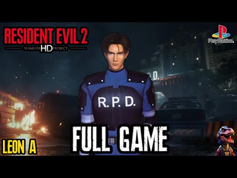 Resident Evil 2 HD Remaster: Leon's Campaign A - Normal Difficulty | Seamless HD Project Longplay