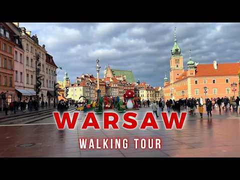 Warsaw Walking Tour 2026 🇵🇱 | Explore Poland’s Capital in Stunning 4K!