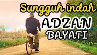Adzan bayati ustadz fahmi versi mutaallim channel