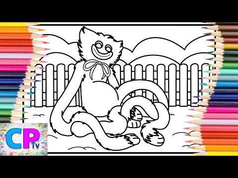 Huggy Wuggy Coloring Pages/Huggy on IPad Coloring/Kovan & Electro-Light - Skyline [NCS Release]