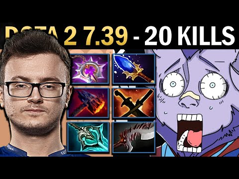 Riki Gameplay Miracle with 20 Kills and Giants Maul - Dota 2 7.39